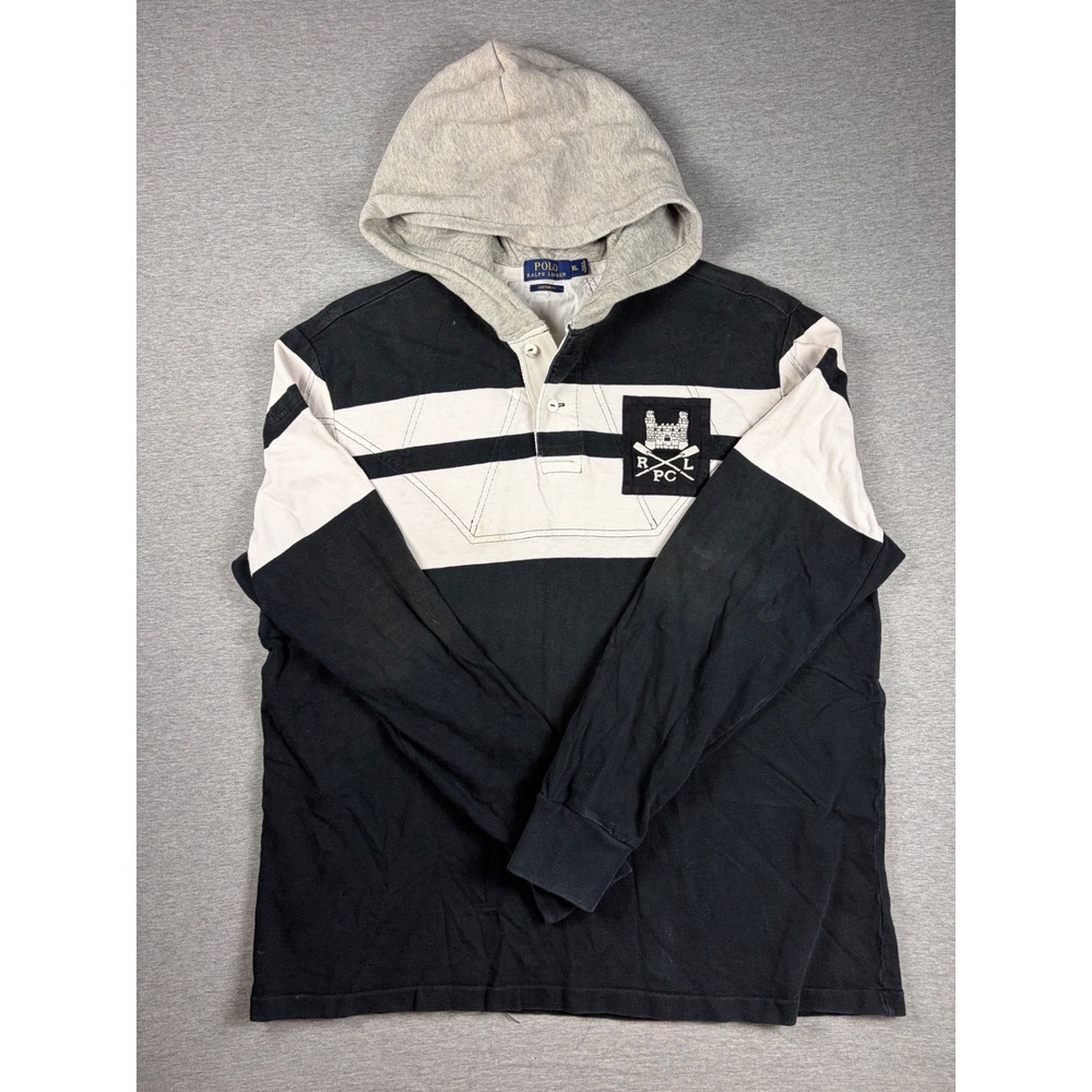 Polo Ralph Lauren Rugby Hoodie XL RLPC Yacht Club